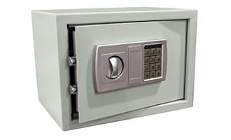 Coffre fort chubbsafe bordeaux
