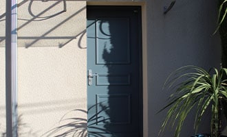Porte d'entree alu